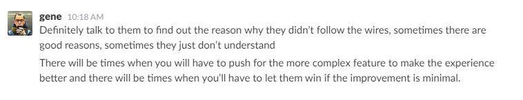 Definitely talk to them to find out the reason why they didn’t follow the wires, sometimes there are good reasons …